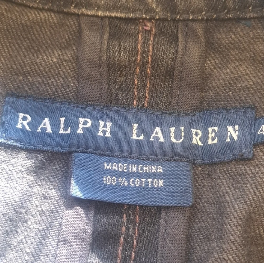 Ralph Lauren Woman's Black and Brown Military Jacket - Picture 2 of 6